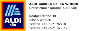 ALDI GmbH & Co. KG Wittlich